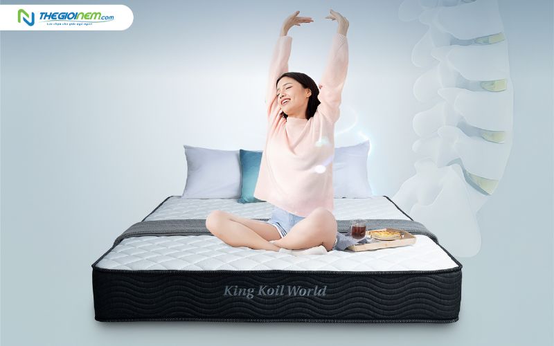 Nệm lò xo King Koil World 